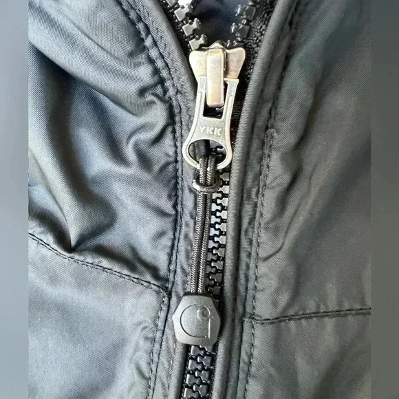 Carhartt Women’s Fleece Lined Hooded Full Zip Nylon Black Jacket Sz L - Picture 5 of 16